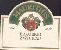 Pivní tácek mauritius-brauerei-zwickau-1