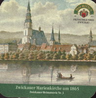 Pivní tácek mauritius-brauerei-zwickau-13-zadek