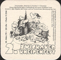 Beer coaster mauritius-brauerei-zwickau-3-zadek