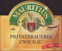 Beer coaster mauritius-brauerei-zwickau-9