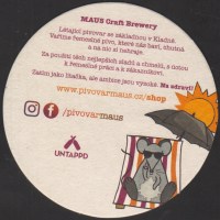 Beer coaster maus-3-zadek-small