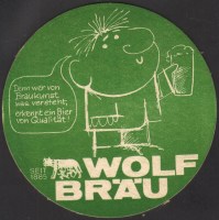 Beer coaster max-wolf-6-zadek