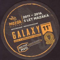 Beer coaster mazak-11-zadek