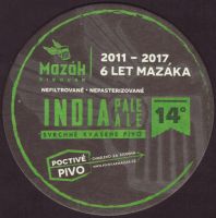 Beer coaster mazak-14-zadek