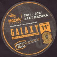 Beer coaster mazak-17-zadek