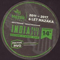 Beer coaster mazak-21-zadek