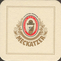 Beer coaster meckatzer-lowenbrau-1
