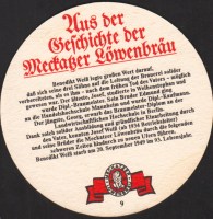 Beer coaster meckatzer-lowenbrau-11-zadek-small