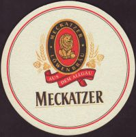 Beer coaster meckatzer-lowenbrau-16