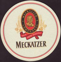 Beer coaster meckatzer-lowenbrau-17