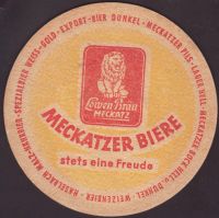 Beer coaster meckatzer-lowenbrau-25
