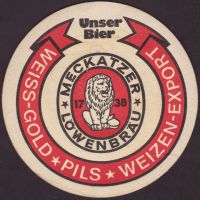 Pivní tácek meckatzer-lowenbrau-28