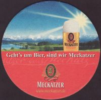 Beer coaster meckatzer-lowenbrau-31