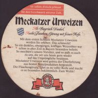 Beer coaster meckatzer-lowenbrau-32-zadek