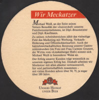 Beer coaster meckatzer-lowenbrau-37-zadek