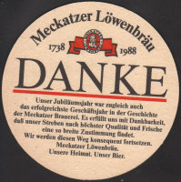 Pivní tácek meckatzer-lowenbrau-43-zadek