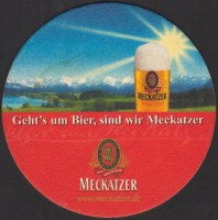 Beer coaster meckatzer-lowenbrau-44