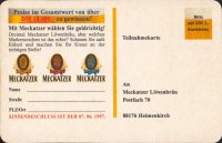Beer coaster meckatzer-lowenbrau-67-zadek-small