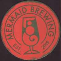 Beer coaster mermaid-1