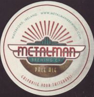 Beer coaster metalman-1