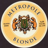 Beer coaster metropole-1