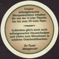 Beer coaster metzger-brau-1-zadek