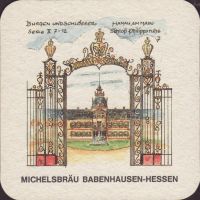 Beer coaster michelsbrau-13-zadek