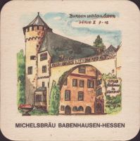 Beer coaster michelsbrau-14-zadek