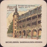 Beer coaster michelsbrau-15-zadek-small