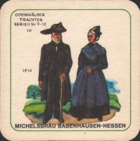 Pivní tácek michelsbrau-31-zadek
