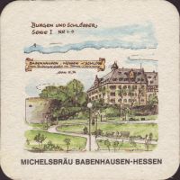 Beer coaster michelsbrau-9-zadek