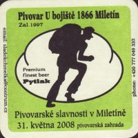 Pivní tácek miletin-9