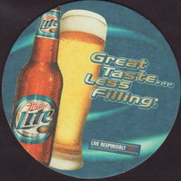 Beer coaster miller-128-zadek