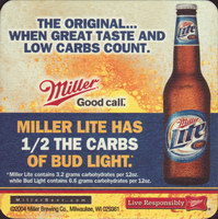 Beer coaster miller-129-small