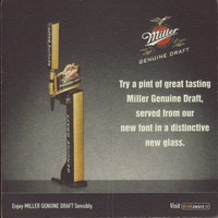 Beer coaster miller-150-small