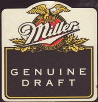 Beer coaster miller-184-oboje