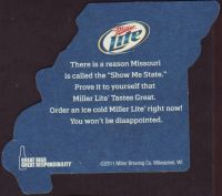 Beer coaster miller-185-zadek