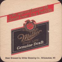 Beer coaster miller-230-oboje