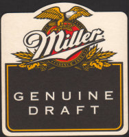 Beer coaster miller-240-oboje