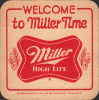 Beer coaster miller-249-oboje