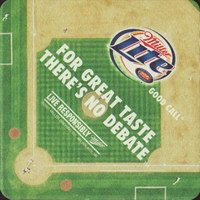 Beer coaster miller-51-zadek