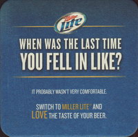 Beer coaster miller-81-small
