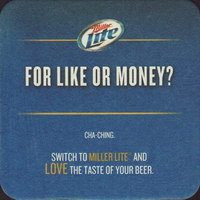 Beer coaster miller-82