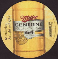 Beer coaster miller-84-zadek