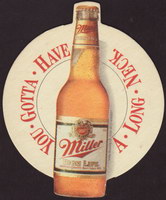 Beer coaster miller-86-small