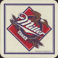 Beer coaster miller-90-oboje