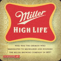 Beer coaster miller-95-small