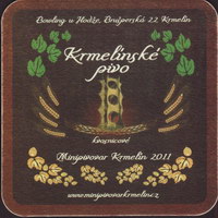 Beer coaster minipivovar-krmelin-1