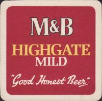 Beer coaster mitchell-butlers-27-oboje