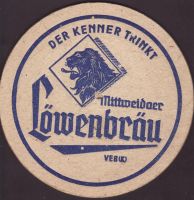 Beer coaster mittweidaer-lowenbrau-3